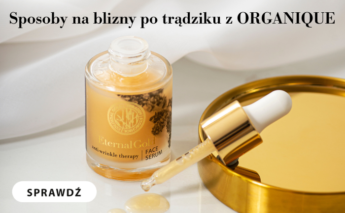 Ujędrniające serum do twarzy Eternal Gold.